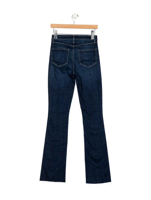 L'Agence Mid-Rise Straight Leg Jeans