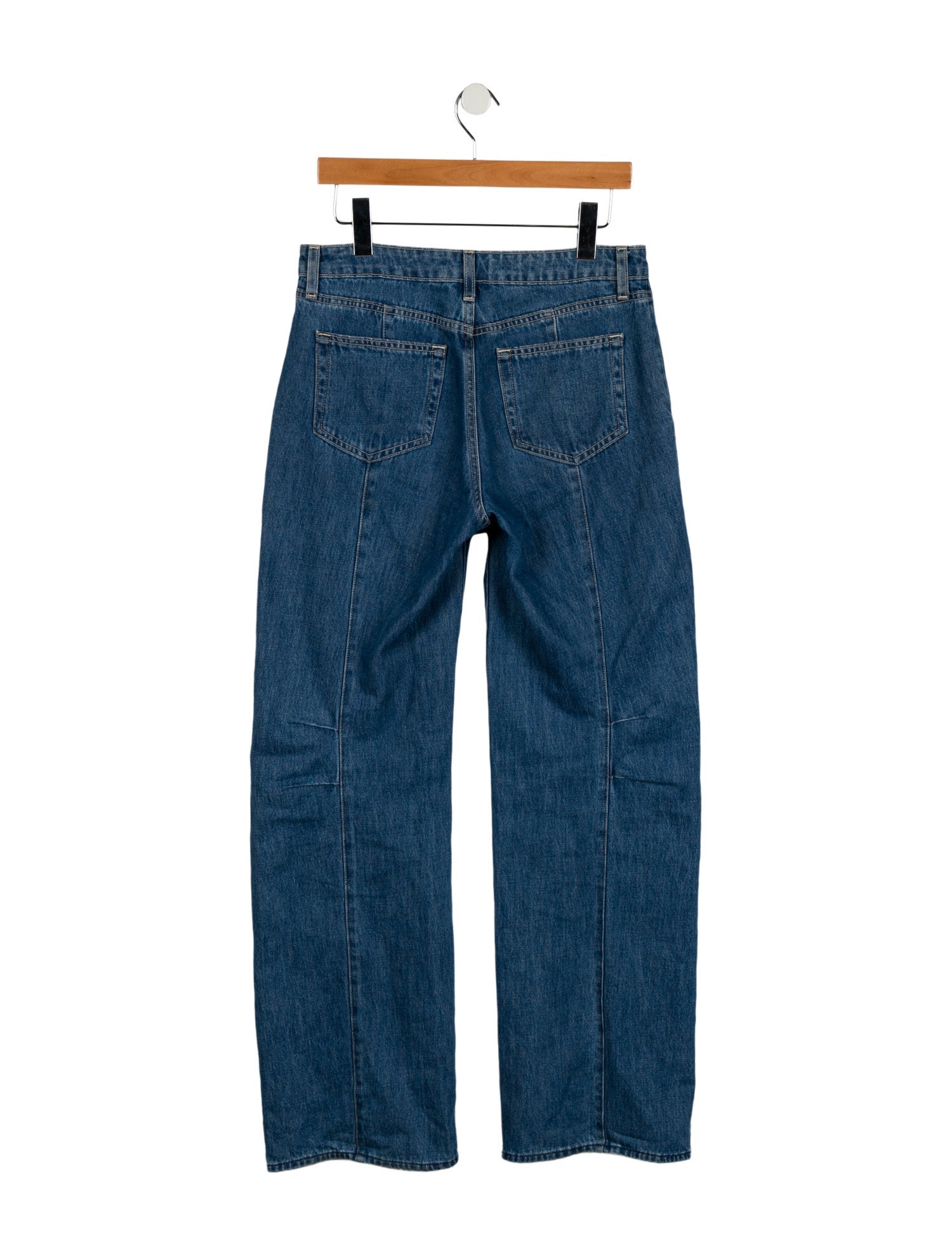 L'Agence Mid-Rise Wide Leg Jeans