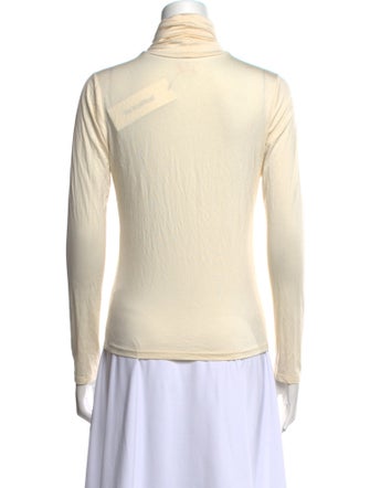 L'Agence Turtleneck Long Sleeve Sweatshirt