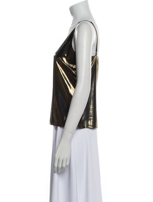 L'Agence V-Neck Sleeveless Top