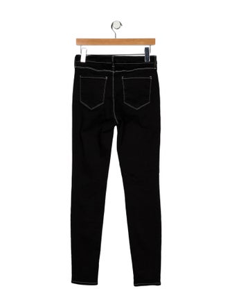 L'Agence Mid-Rise Skinny Leg Jeans