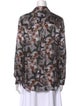 L'Agence Silk Printed Blouse