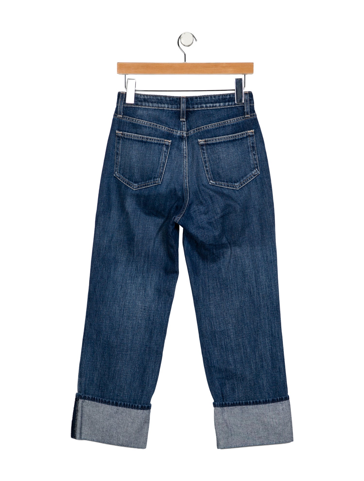 L'Agence Mid-Rise Straight Leg Jeans