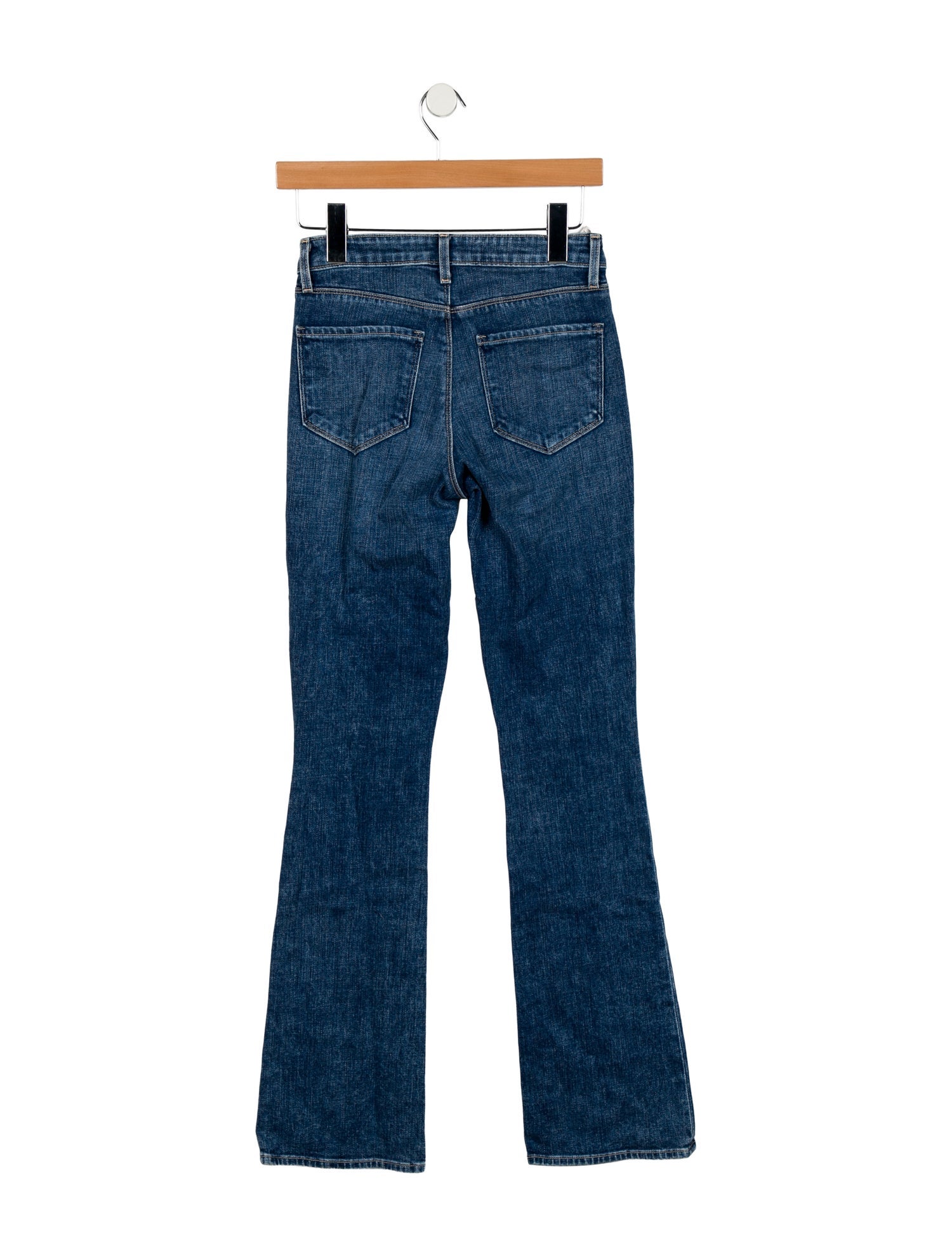 L'Agence Mid-Rise Straight Leg Jeans