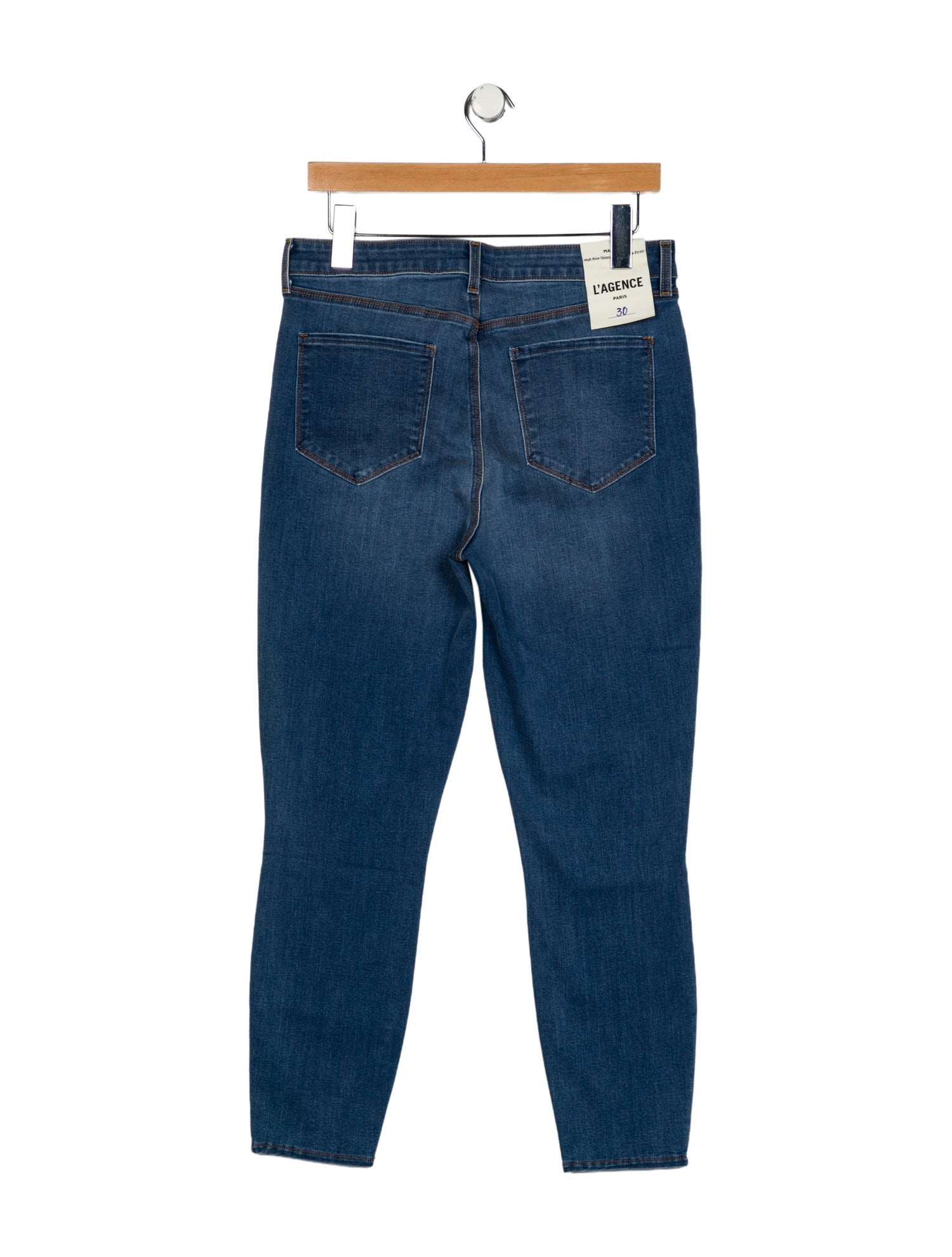 L'Agence Mid-Rise Skinny Leg Jeans