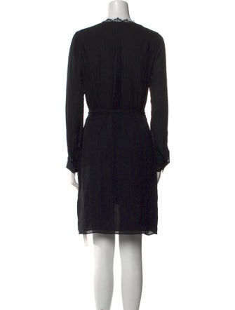 L'Agence Silk Mini Dress