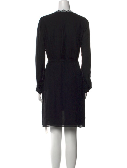 L'Agence Silk Mini Dress