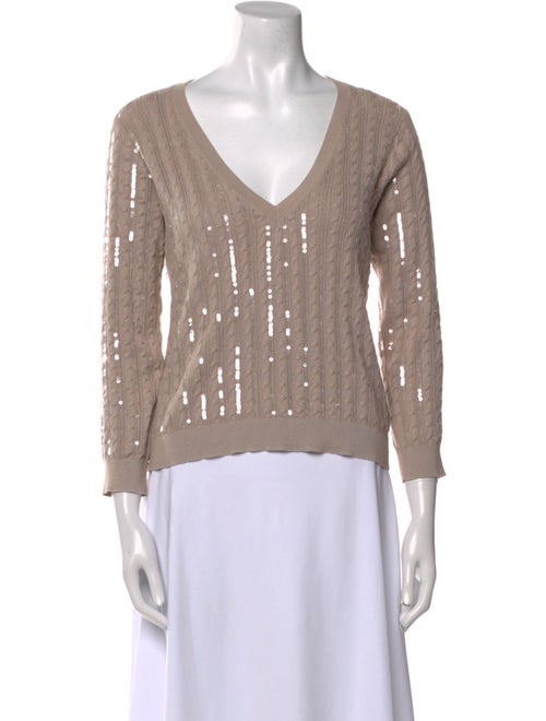 L'Agence V-Neck Sweater