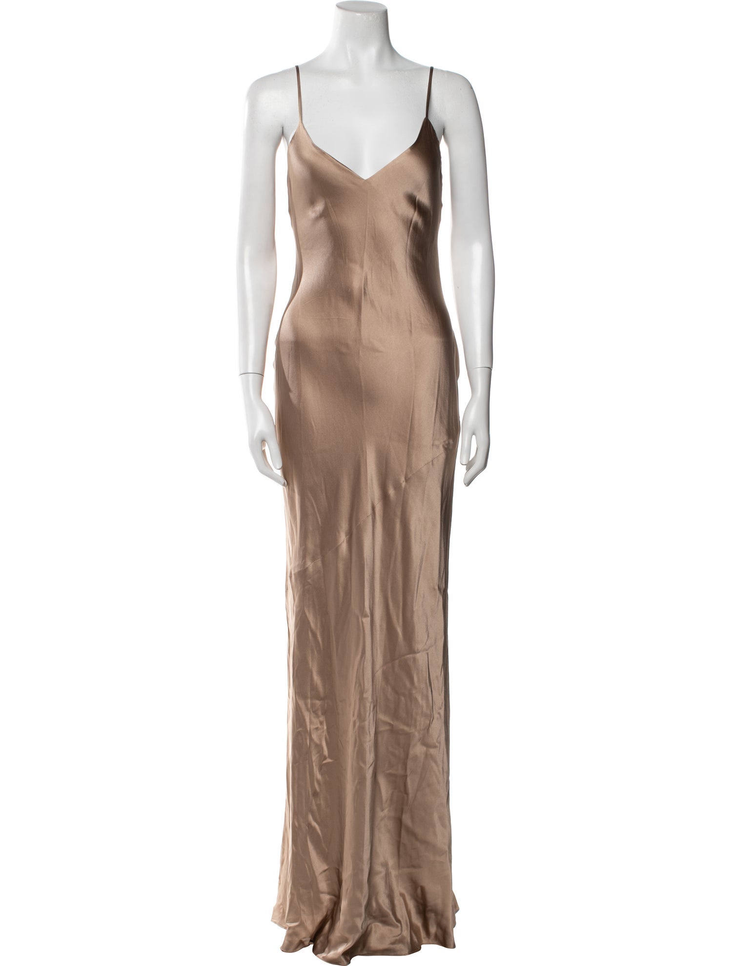 L'Agence Silk Long Dress w/ Tags