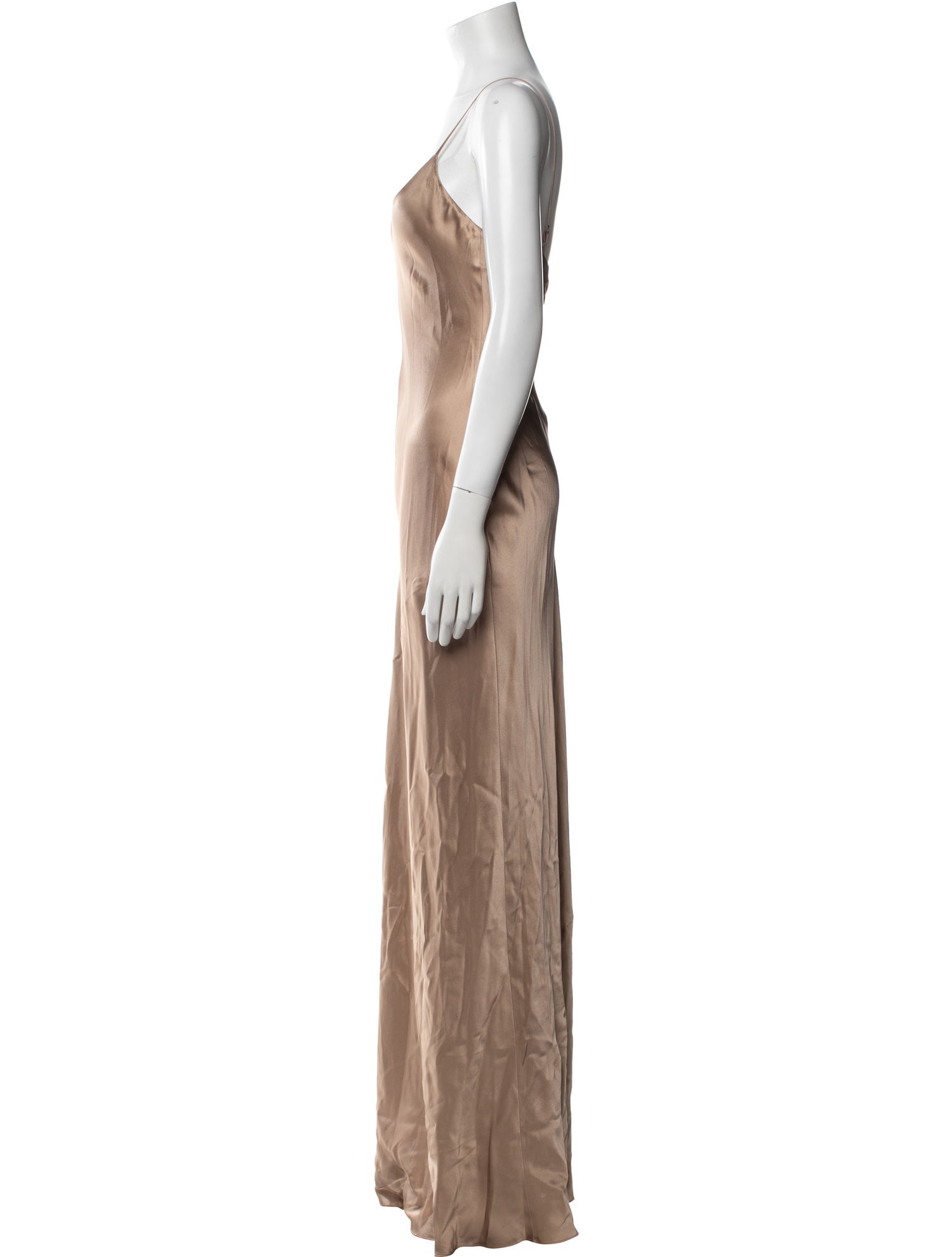 L'Agence Silk Long Dress w/ Tags