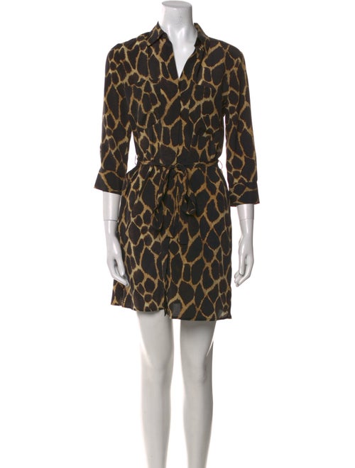 L'Agence Silk Mini Dress