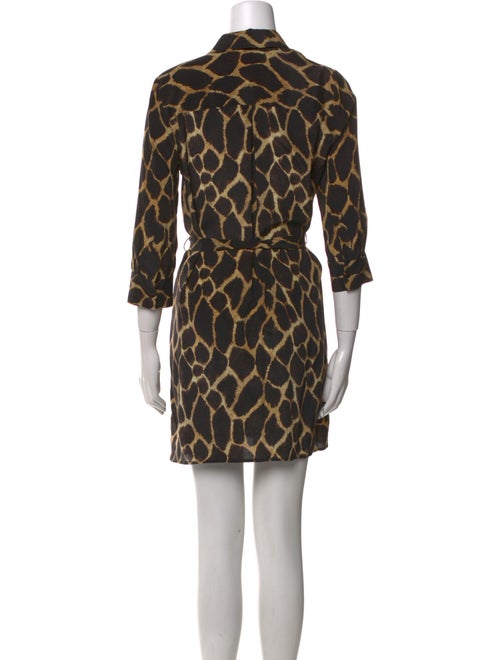 L'Agence Silk Mini Dress