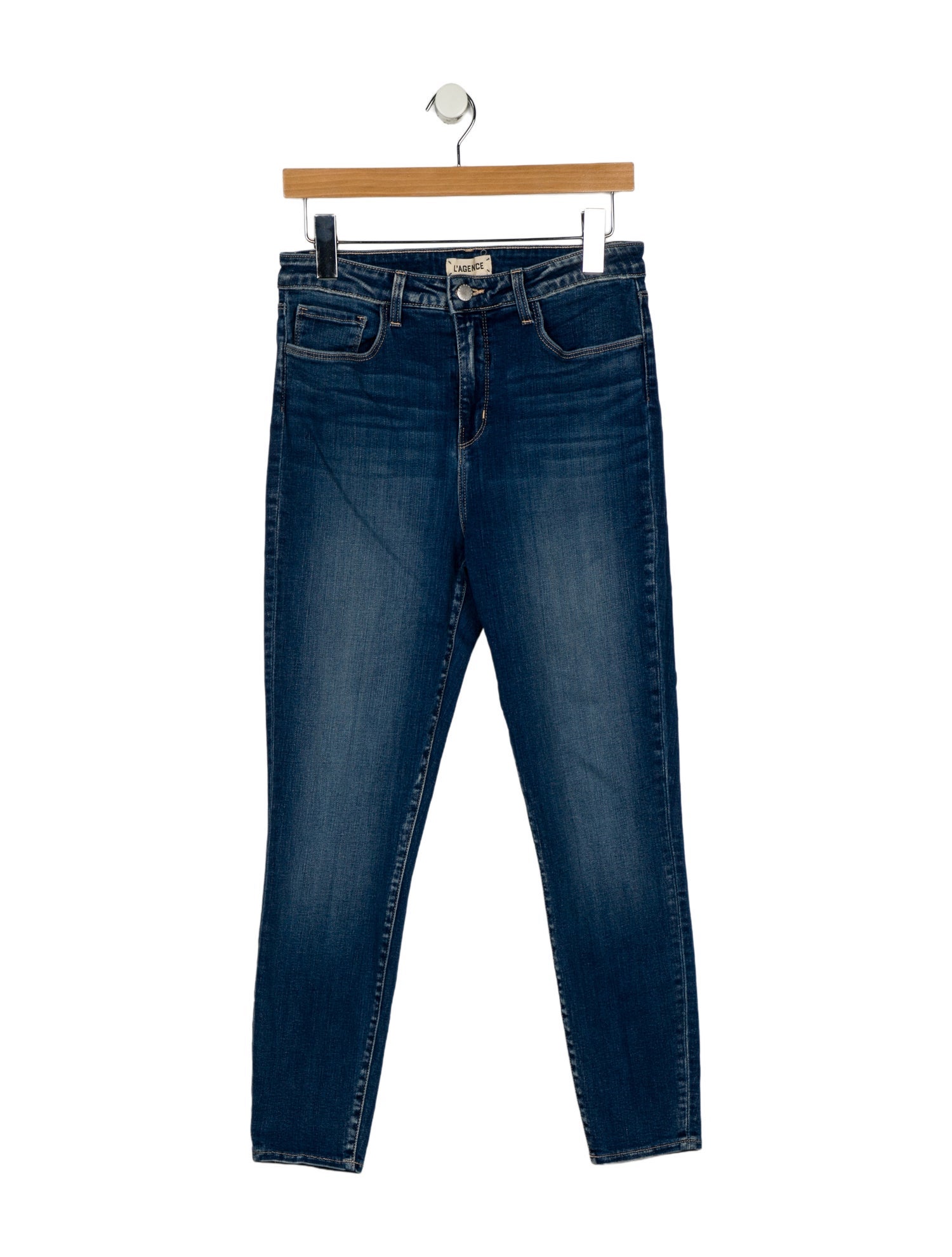 L'Agence Mid-Rise Skinny Leg Jeans