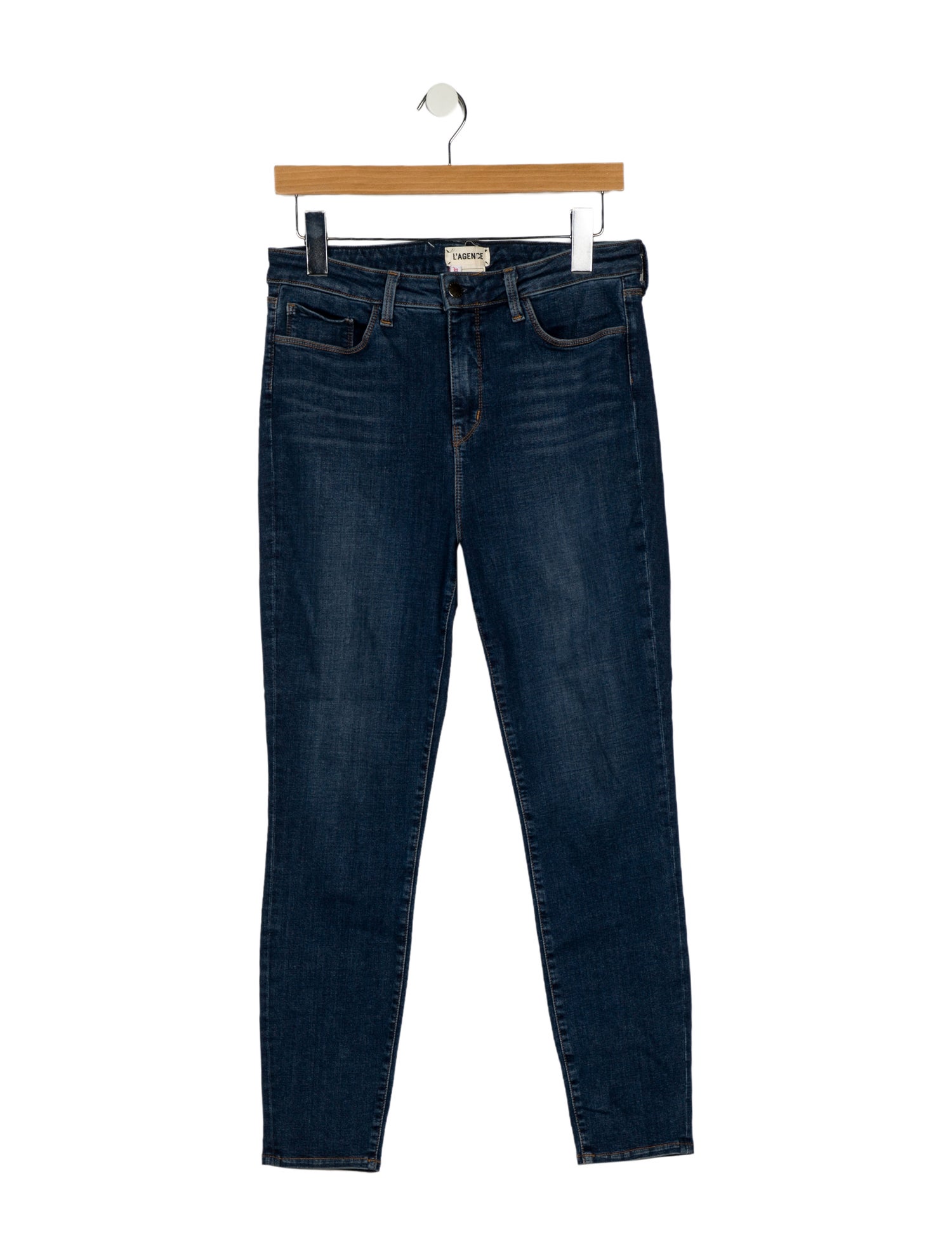 L'Agence Mid-Rise Skinny Leg Jeans