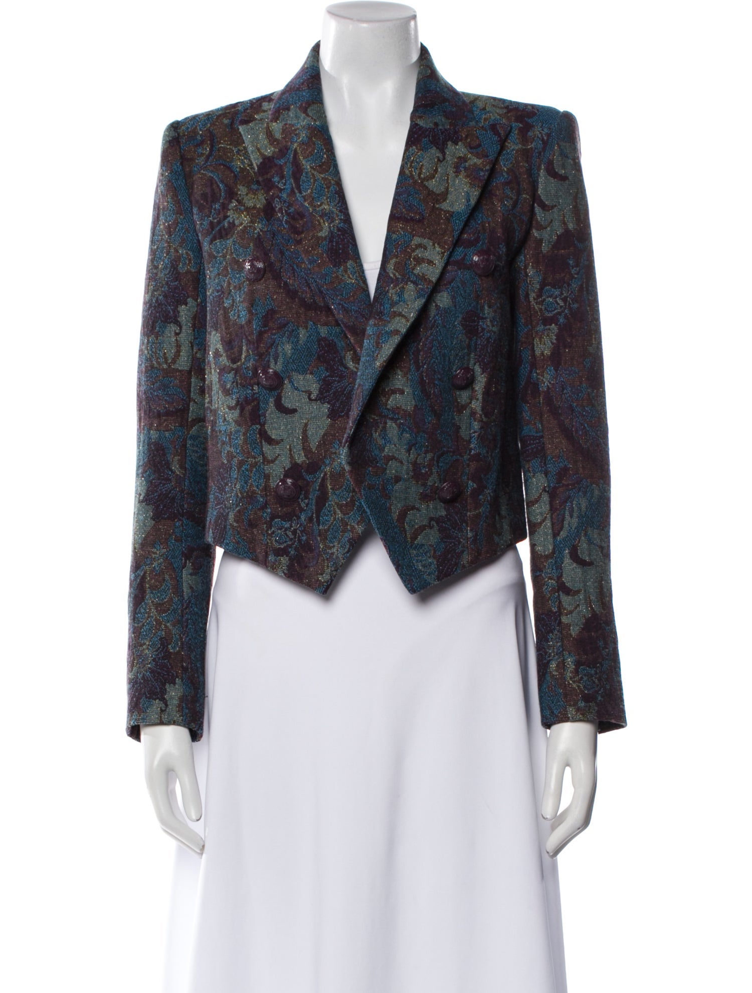 L'Agence Printed Blazer