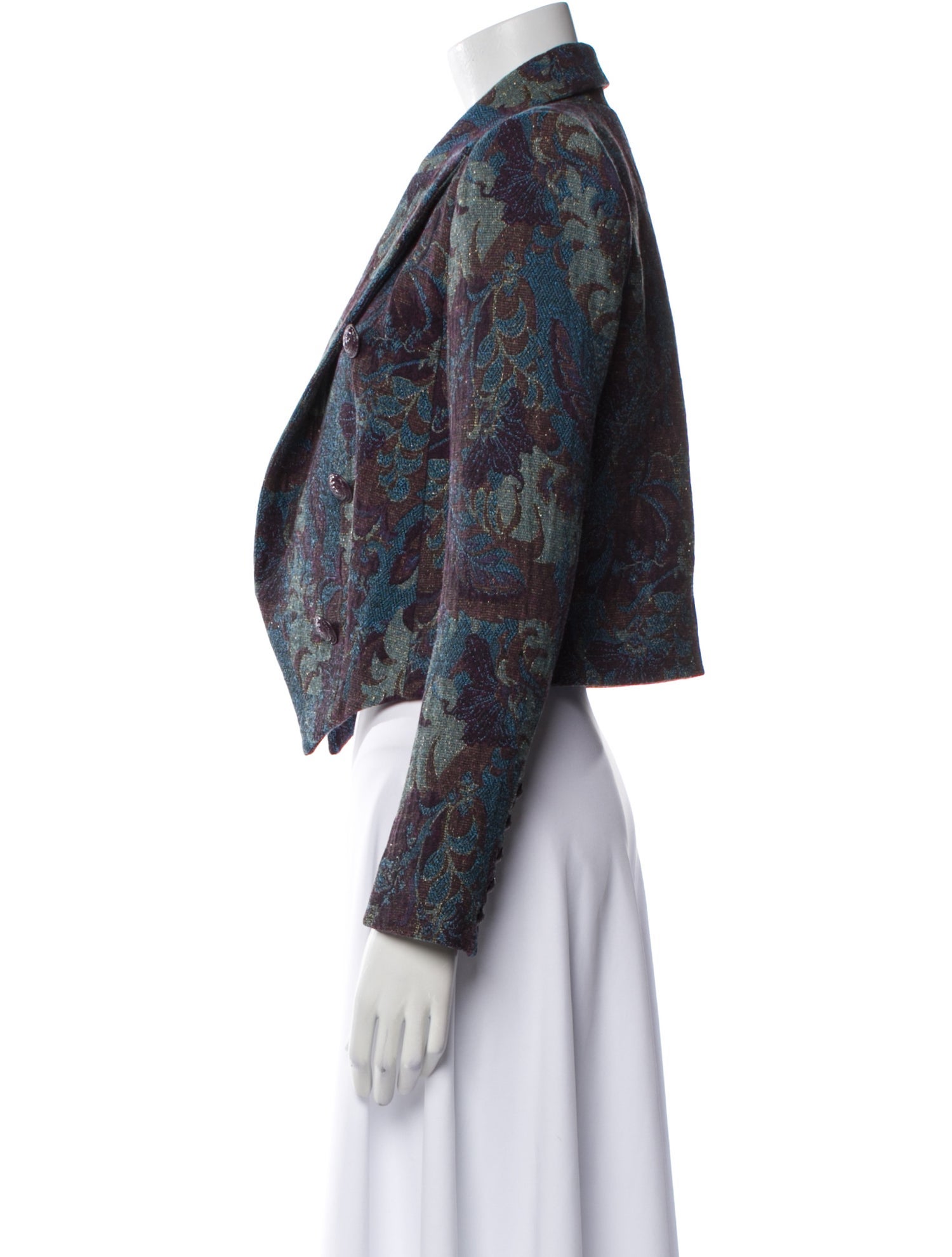 L'Agence Printed Blazer