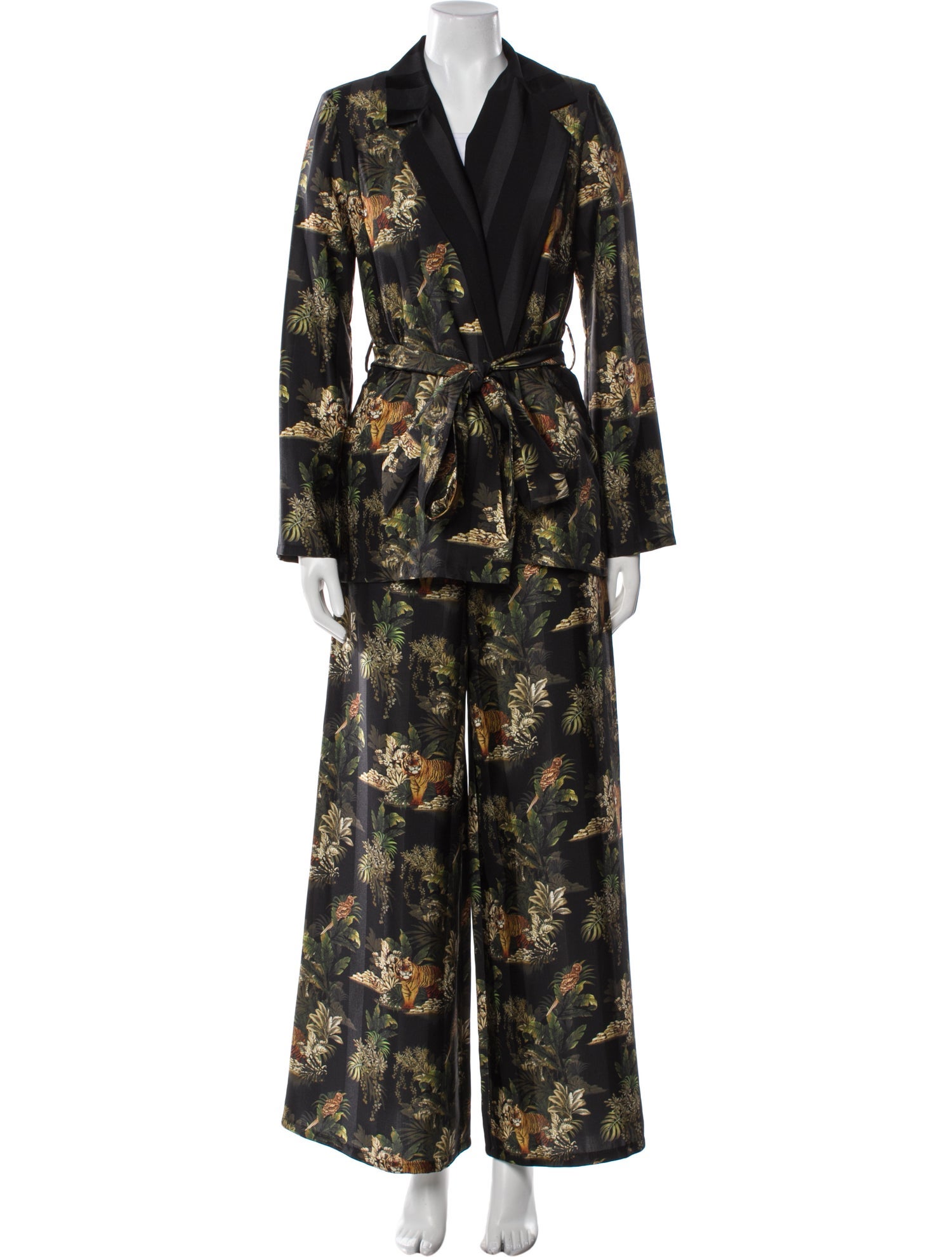 L'Agence Printed Pantsuit