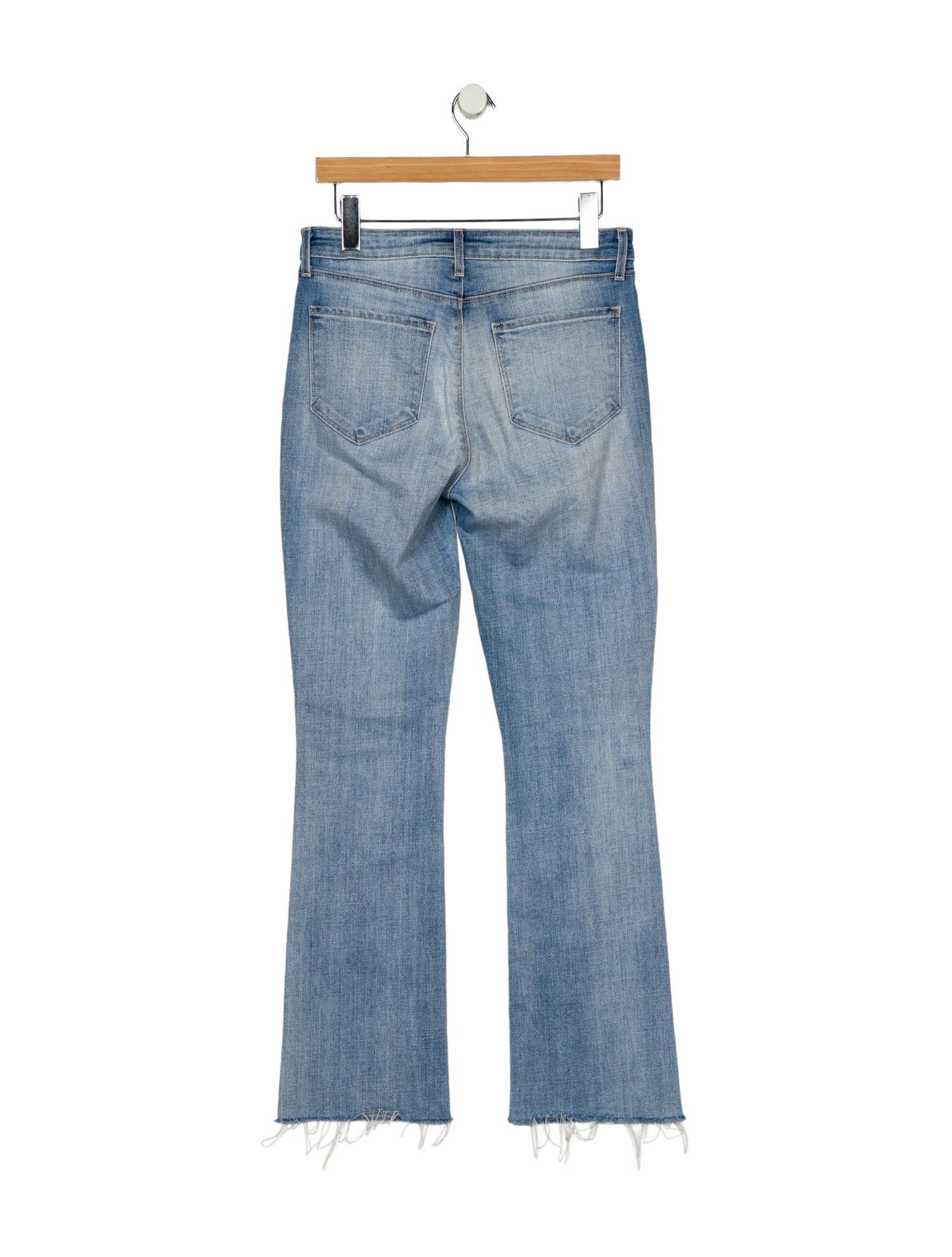 L'Agence Mid-Rise Straight Leg Jeans