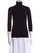 L'Agence Turtleneck Three-Quarter Sleeve Top