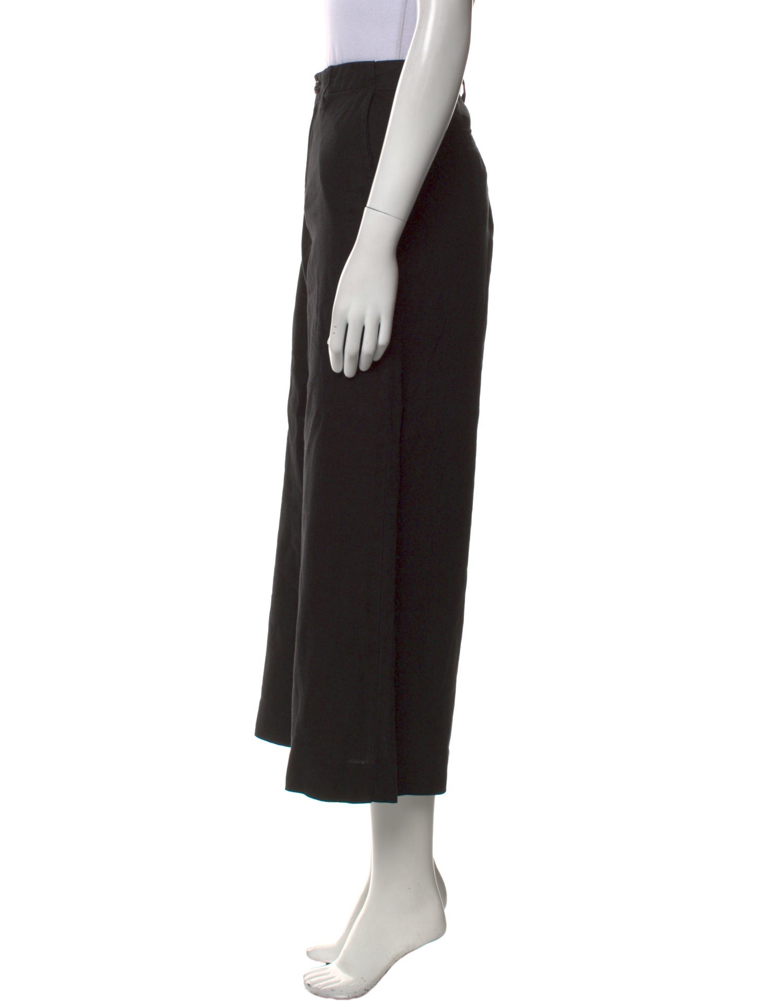 L'Agence Linen Wide Leg Pants