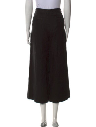 L'Agence Linen Wide Leg Pants