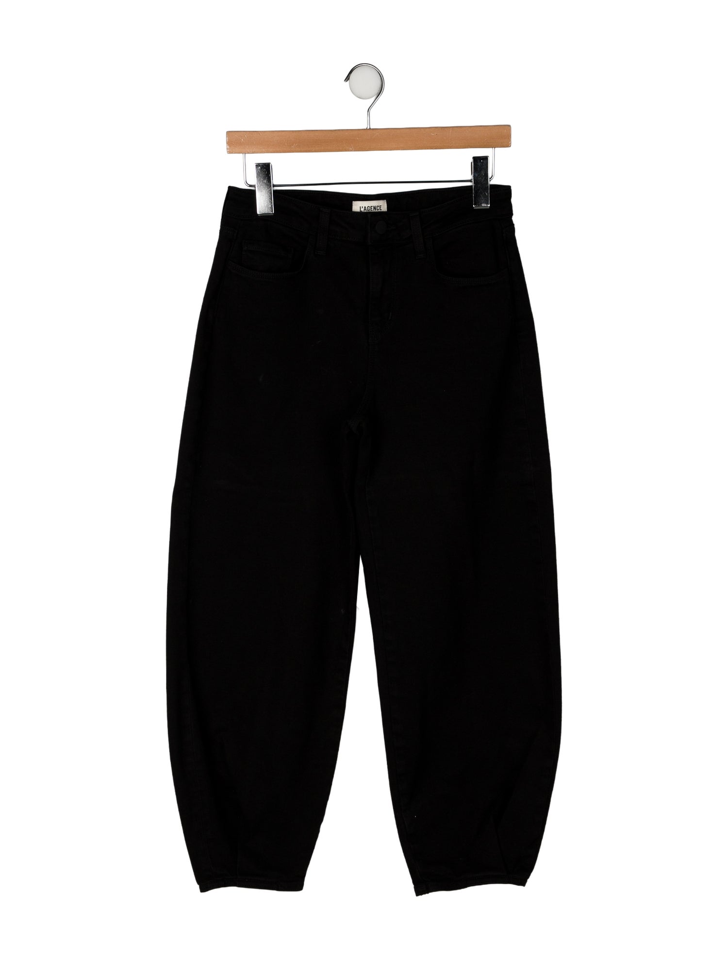 L'Agence Mid-Rise Straight Leg Jeans