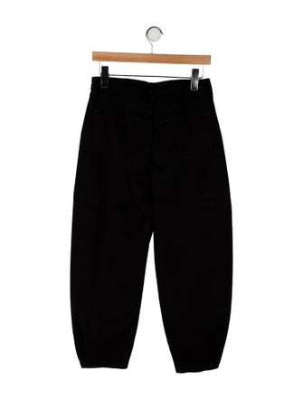 L'Agence Mid-Rise Straight Leg Jeans