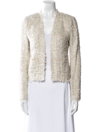 L'Agence Silk Evening Jacket