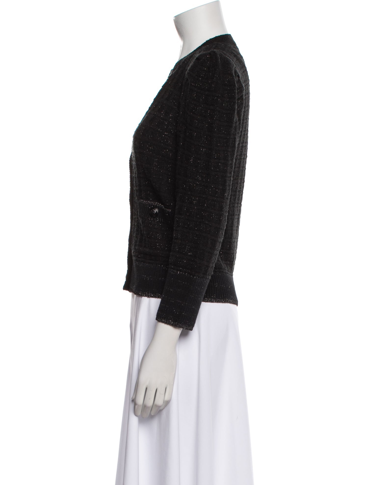 L'Agence Wool V-Neck Sweater