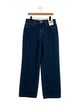L'Agence Mid-Rise Wide Leg Jeans