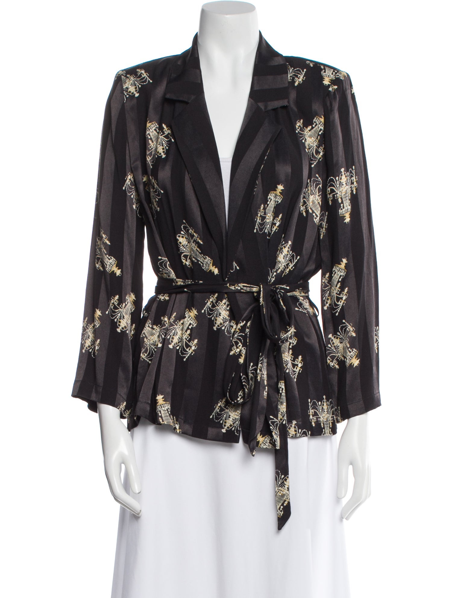 L'Agence Printed Evening Jacket
