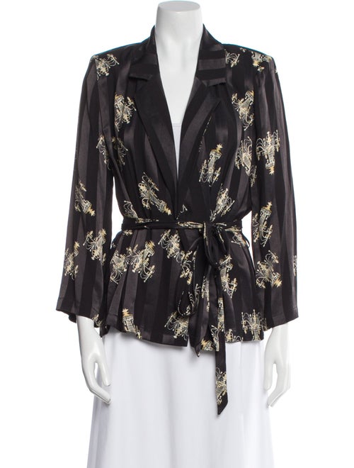 L'Agence Printed Evening Jacket