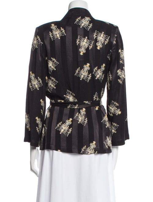 L'Agence Printed Evening Jacket