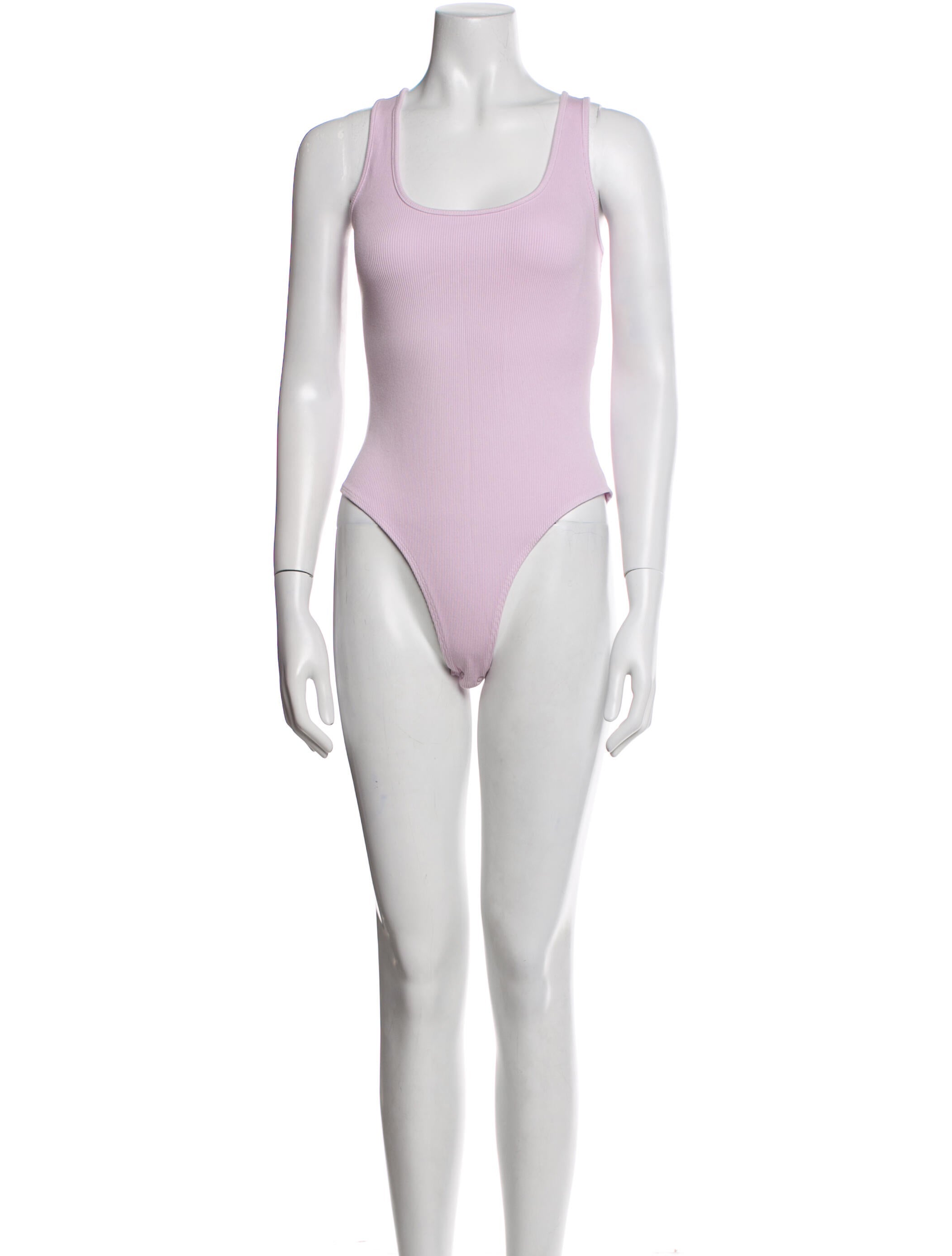 L'Agence Square Neckline Sleeveless Bodysuit w/ Tags