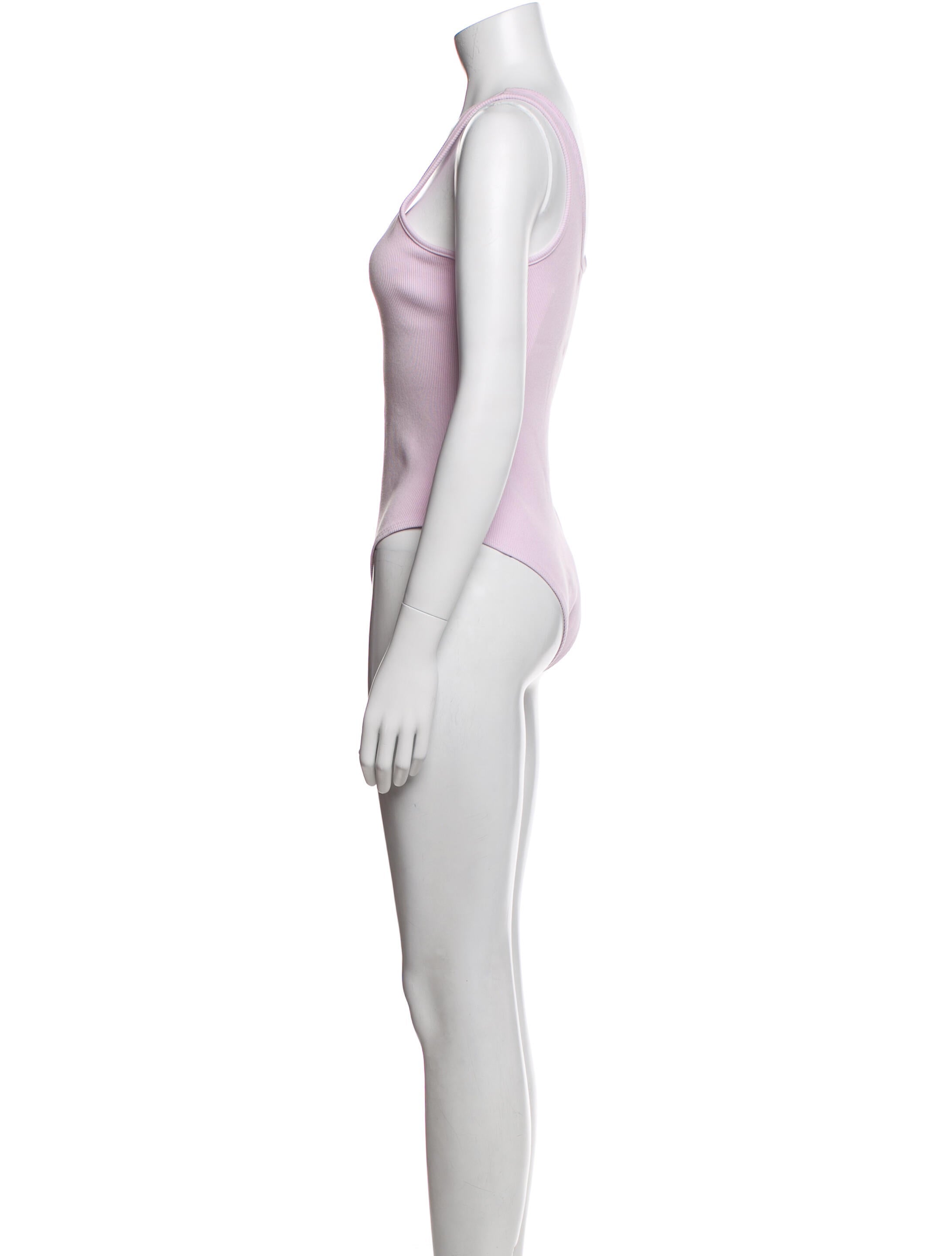 L'Agence Square Neckline Sleeveless Bodysuit w/ Tags