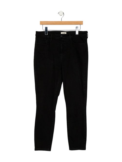 L'Agence High-Rise Straight Leg Jeans