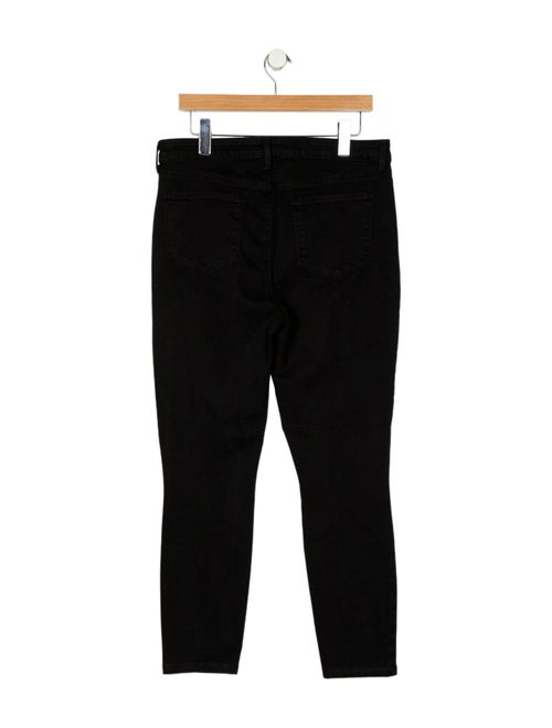 L'Agence High-Rise Straight Leg Jeans