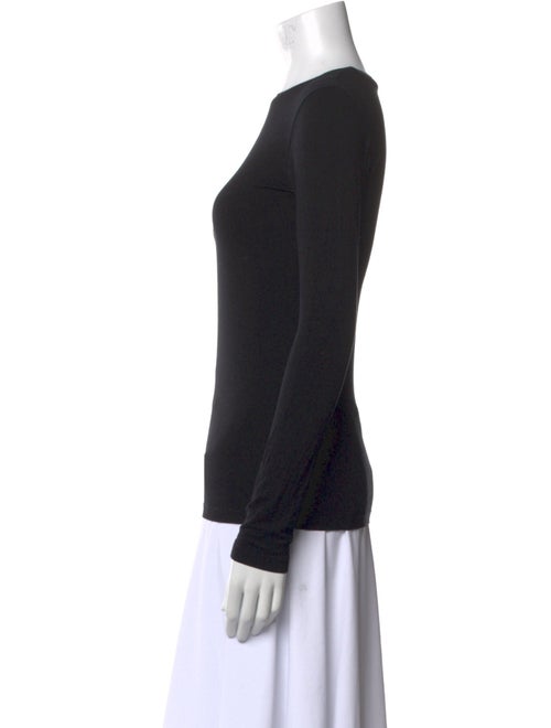 L'Agence Silk Bateau Neckline Top