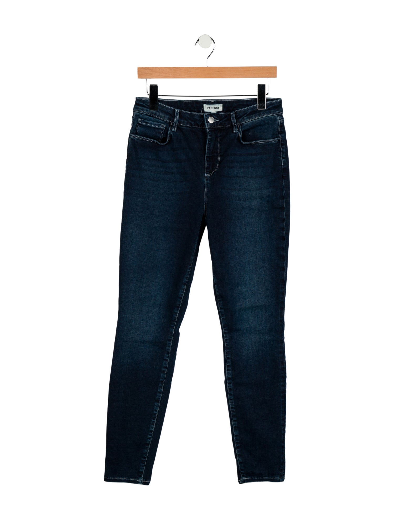 L'Agence Mid-Rise Skinny Leg Jeans