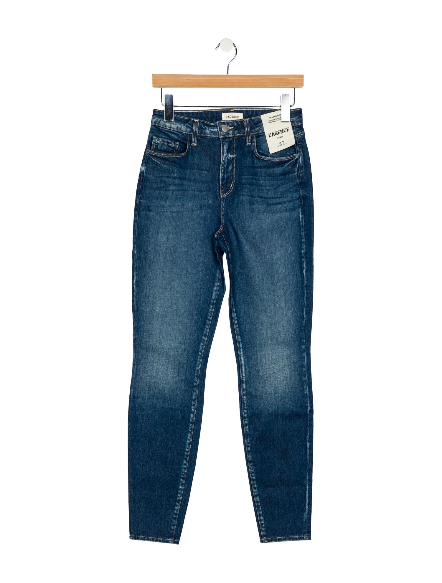 L'Agence Mid-Rise Skinny Leg Jeans