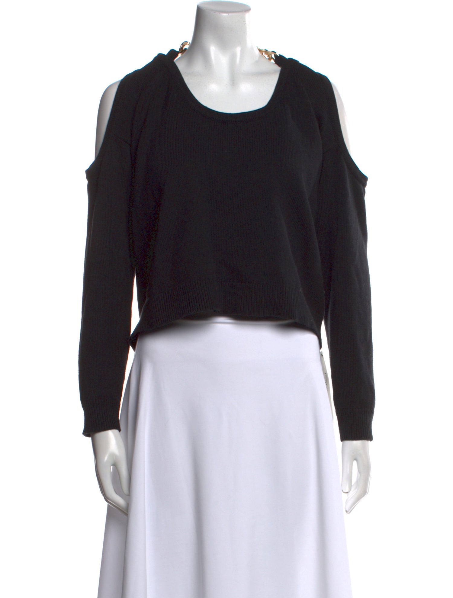 L'Agence Scoop Neck Sweater