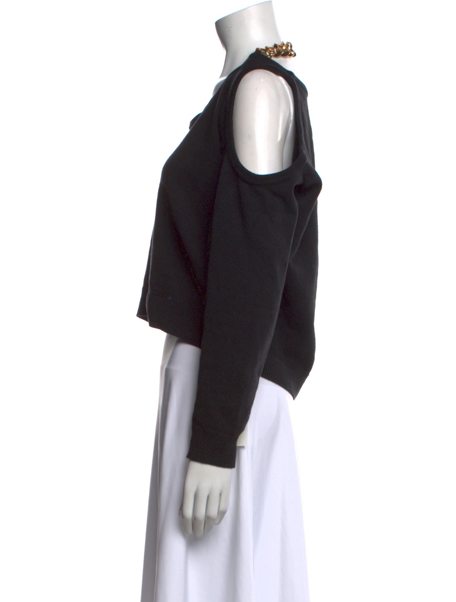 L'Agence Scoop Neck Sweater