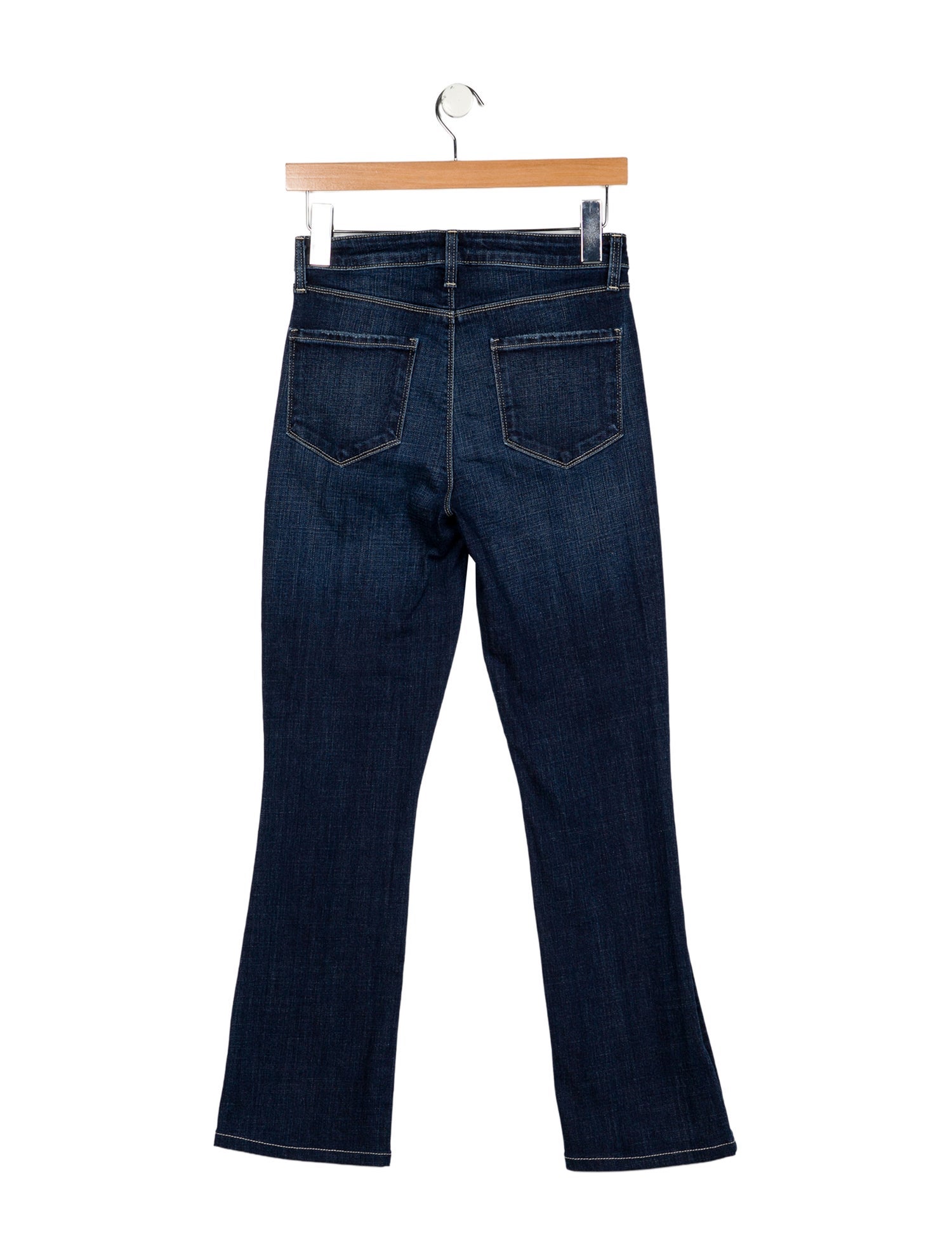 L'Agence Mid-Rise Straight Leg Jeans