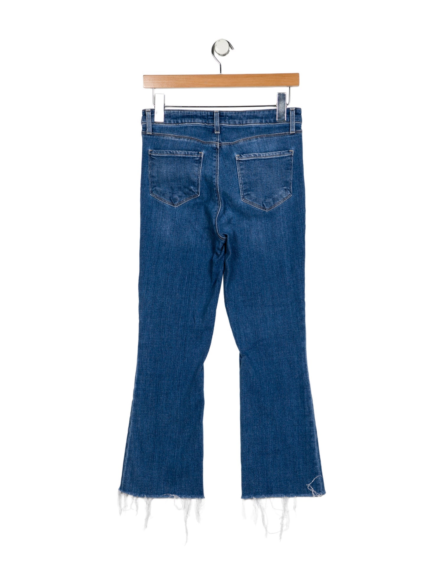 L'Agence Mid-Rise Straight Leg Jeans