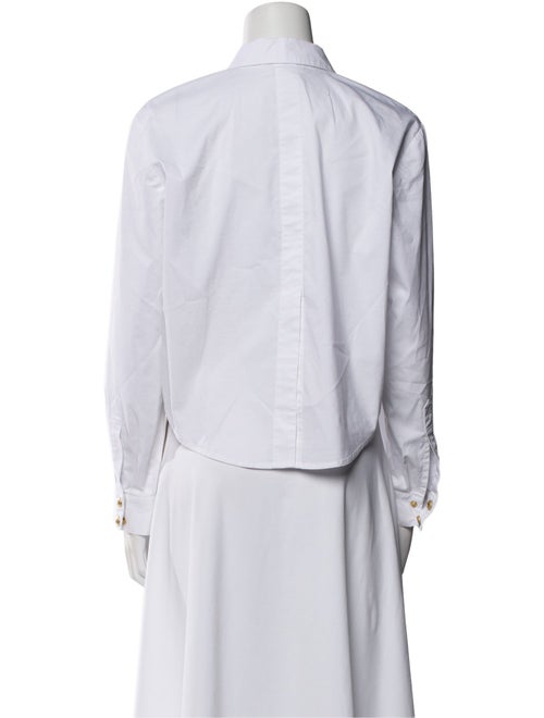 L'Agence Long Sleeve Button-Up Top