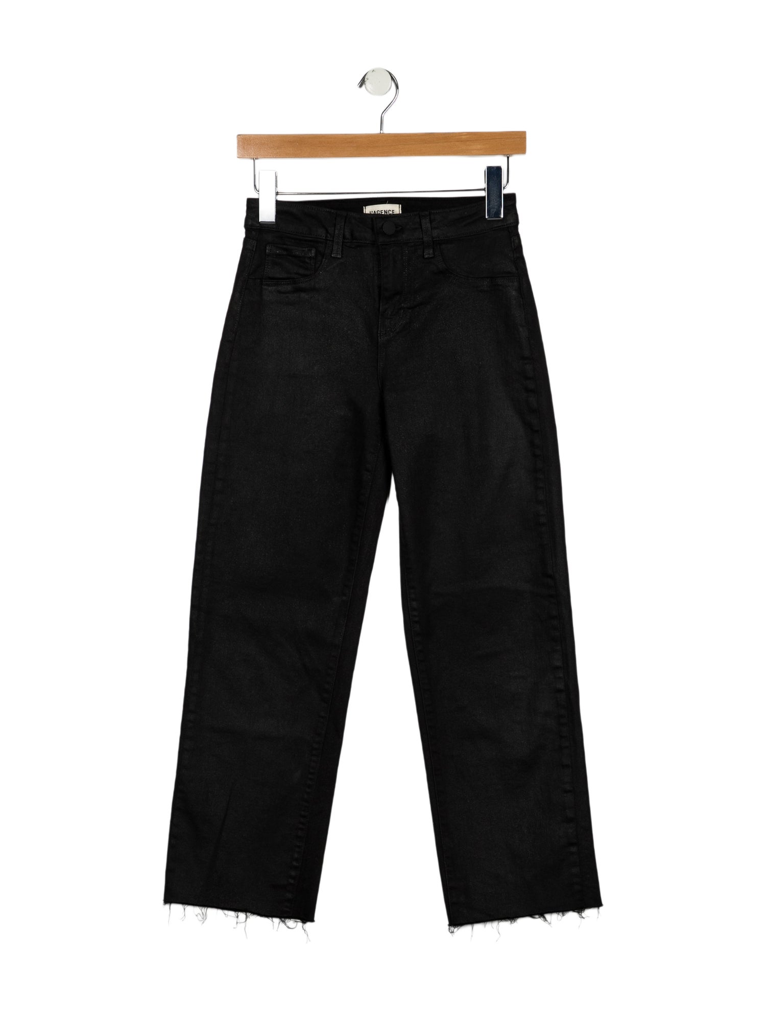 L'Agence Mid-Rise Straight Leg Jeans