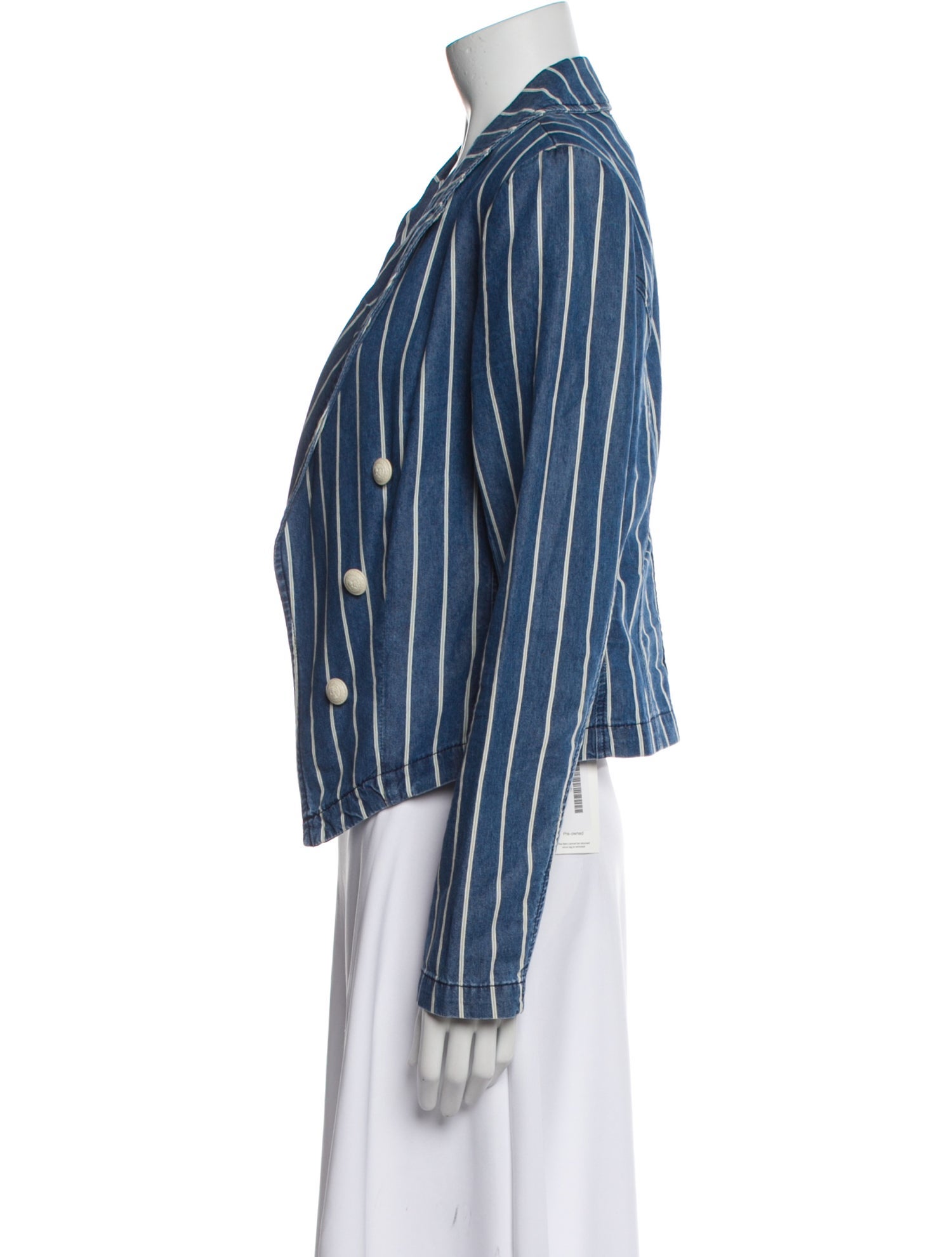 L'Agence Striped Blazer