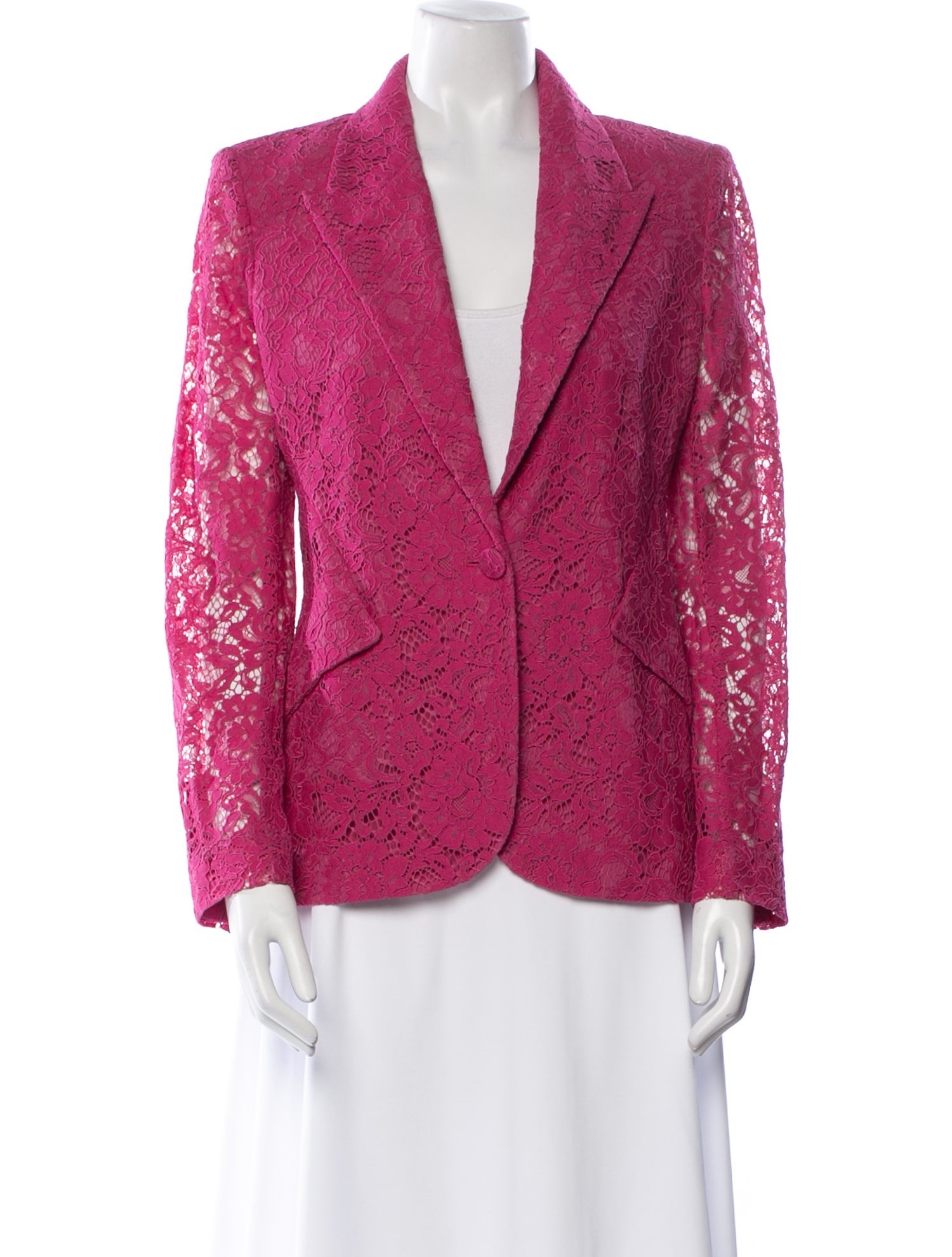 L'Agence Lace Pattern Blazer w/ Tags