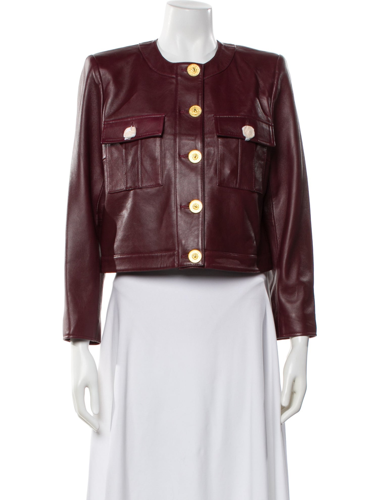 L'Agence Lamb Leather Jacket w/ Tags