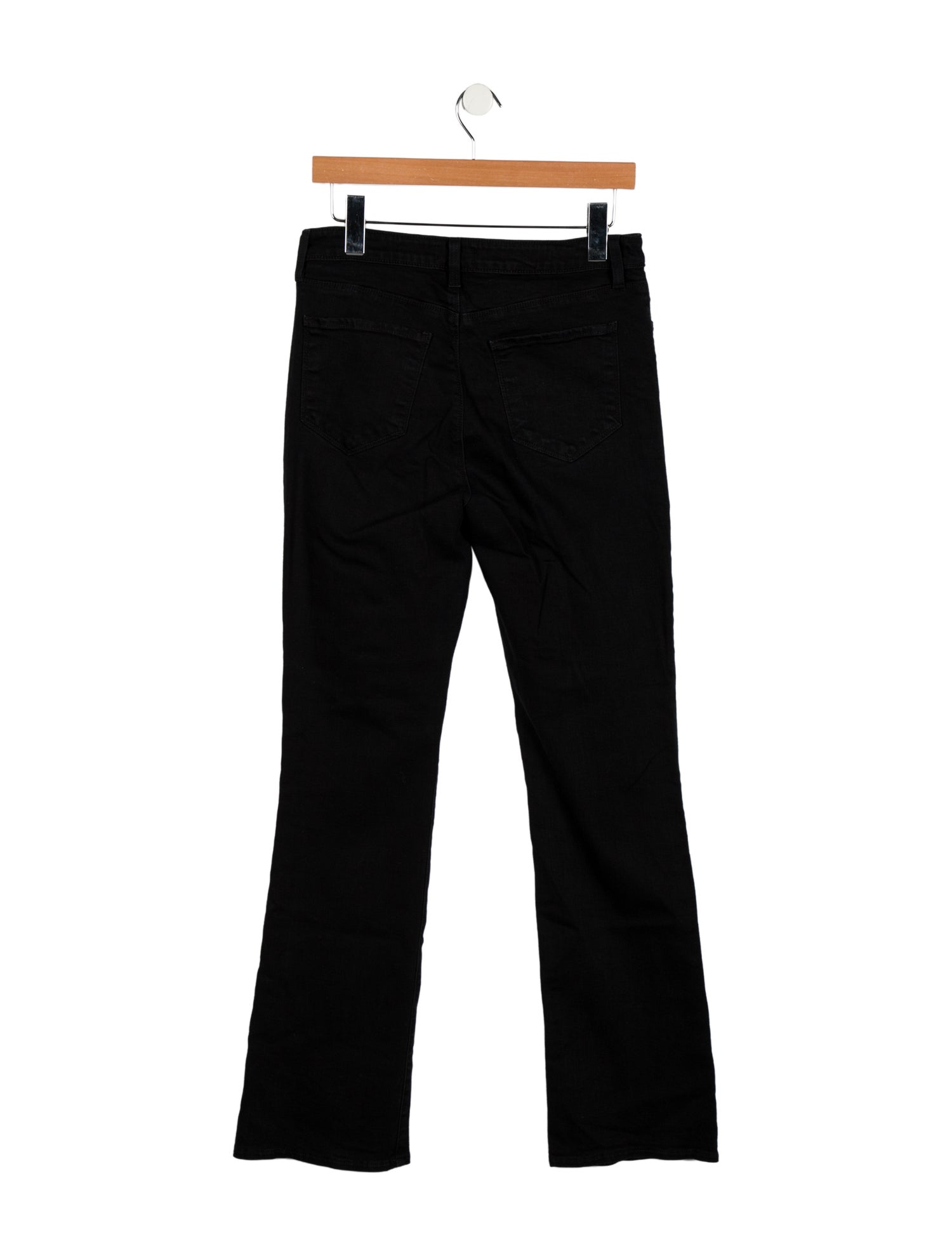 L'Agence High-Rise Straight Leg Jeans